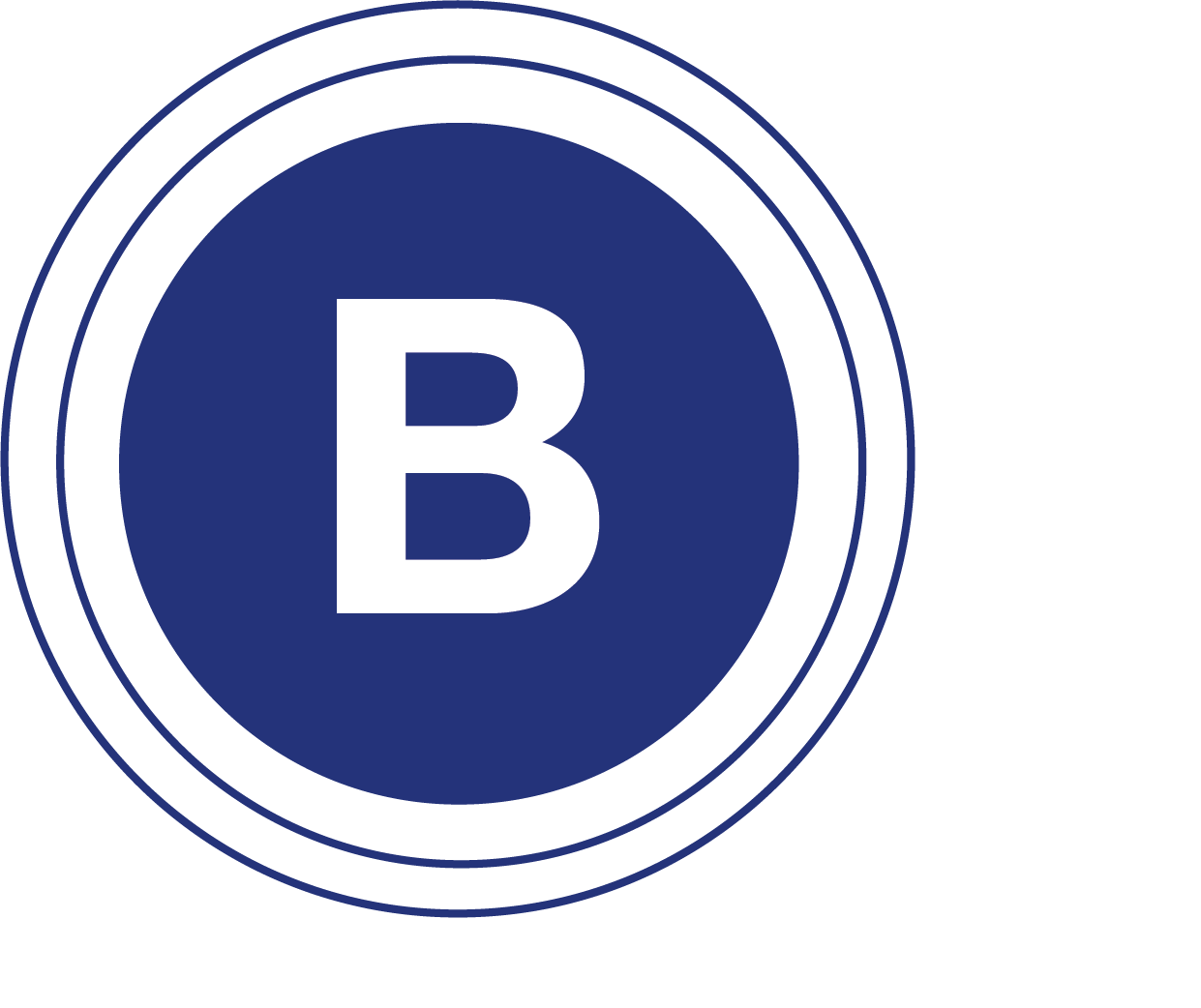 B