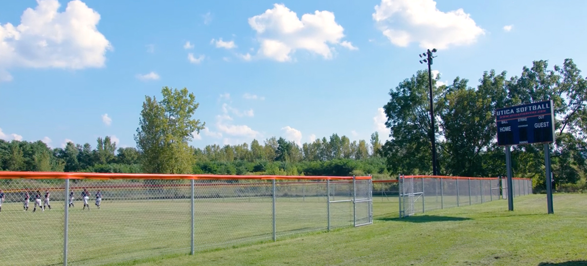 A baseball field