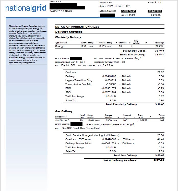 Budget Electric Bill - Page 2